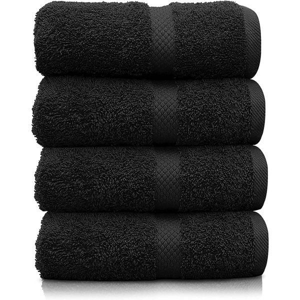 Latitude Run® 4 Piece 100 Cotton Bath Towel Set Wayfair